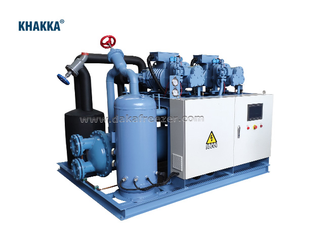 KHAKKA冷庫設(shè)備螺桿機組SW3H5000萊富康并聯(lián)機組